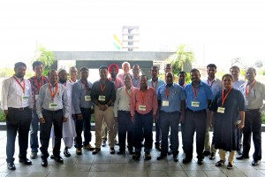 Participants in the LCAT training workshop in New Delhi, India.